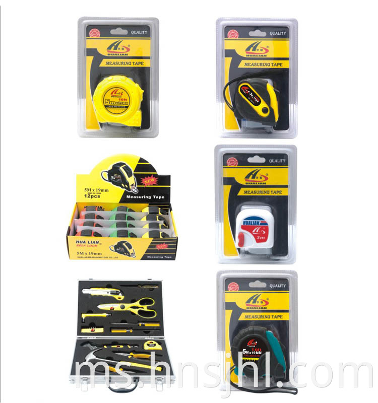 auto lock 5meters measuring tape